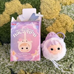 Pop mart hacipupu Aquarius horoscope plush pendant